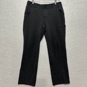 Duluth Trading Wearwithall Dark Gray Stretch Women's Pants Size 8